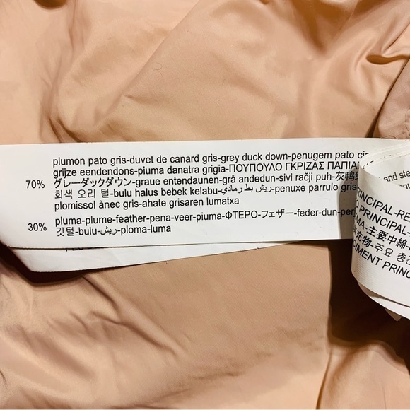 Zara down filled little girls 2-3Y puffer hooded jacket - Picture 6 of 7